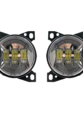 Vivid Lumen Brilliant Series Peterbilt 579/587 Fog Light Kit Chrome Pair                                     - PBFLRR-C - Image 4
