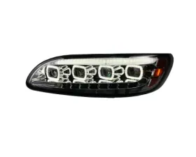 Vivid Lumen Brilliant Series Peterbilt Led 386 387 330 335 382 384 Driver 2005-2021 Black