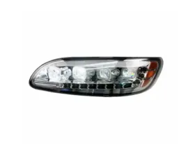 Vivid Lumen Brilliant Series Peterbilt Led 386 387 330 335 382 384 Passenger 2005-2021 Chrome