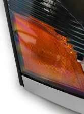 Vivid Lumen Brilliant Series Volvo VNL Led Headlight Black Passenger 2004-2018                                     - VL02-P - Image 2