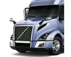 Vivid Lumen Brilliant Series Volvo VNL VNR Led Headlight Black Passenger 2018+