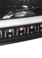 Vivid Lumen Brilliant Series Volvo VNL VNR Led Headlight Black Passenger 2018+                                     - VL04-P - Image 5