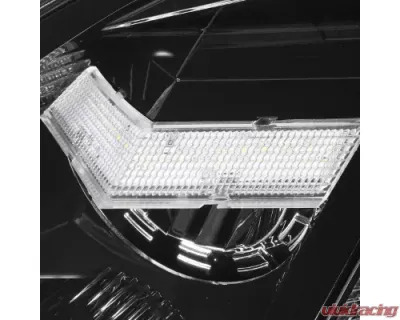 Vivid Lumen Brilliant Series Volvo VNL VNR Led Headlight Black Passenger 2018+ - VL04-P
