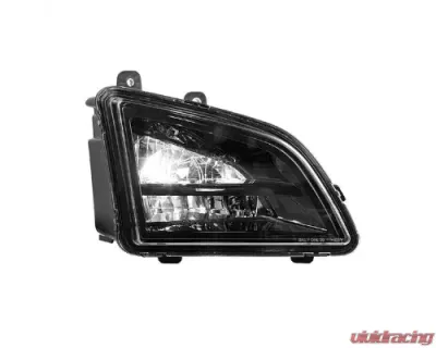 Vivid Lumen Brilliant Series Volvo VNL VNR Led Fog Light Black Driver 2018+ - VL05-D