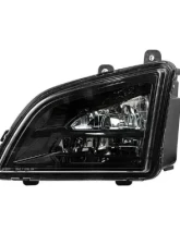 Vivid Lumen Brilliant Series Volvo VNL VNR Led Fog Light Black Passenger 2018+                                     - VL05-P - Image 4