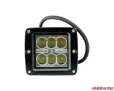 Vivid Lumen Industrial Series Led Work Light 3 Inch Square Spot 18W - VLED-WL-01