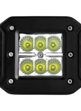 Vivid Lumen Industrial Series Led Work Light 3 Inch Flush Square Spot                                     - VLED-WL-03 - Image 3