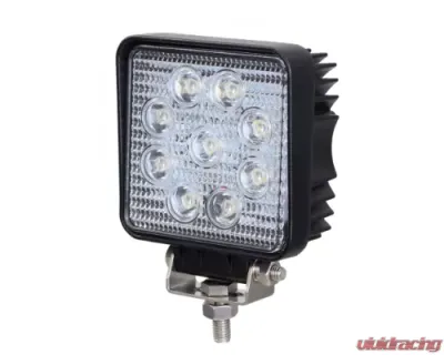 Vivid Lumen Industrial Series Led Work Light 4 Inch Square Flood 27 Watt - VLED-WL-20