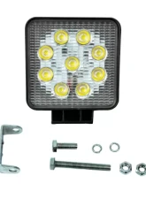 Vivid Lumen Industrial Series Led Work Light 4 Inch Square Flood 27 Watt                                     - VLED-WL-20 - Image 6