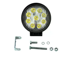 Vivid Lumen Industrial Series Led Work Light 4 Inch Round Flood