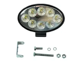 Vivid Lumen Industrial Series Led Work Light 6 Inch Oval Flood