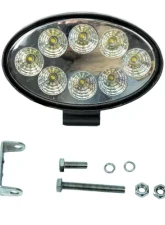 Vivid Lumen Industrial Series Led Work Light 6 Inch Oval Flood                                     - VLED-WL-26 - Image 6