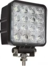 Vivid Lumen Industrial Series Led Work Light 4 Inch Square Flood 48 Watt                                     - VLED-WL-27 - Image 3
