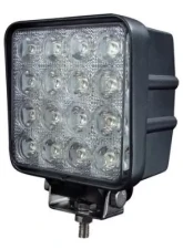 Vivid Lumen Industrial Series Led Work Light 4 Inch Square Flood 48 Watt                                     - VLED-WL-27 - Image 4