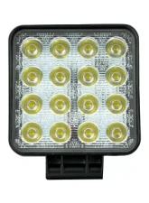 Vivid Lumen Industrial Series Led Work Light 4 Inch Square Flood 48 Watt                                     - VLED-WL-27 - Image 2
