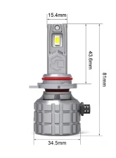 Vivid Lumen 9012 Velocity 2.0 LED Headlight Bulbs (Pair)                                     - 20004 - Image 10