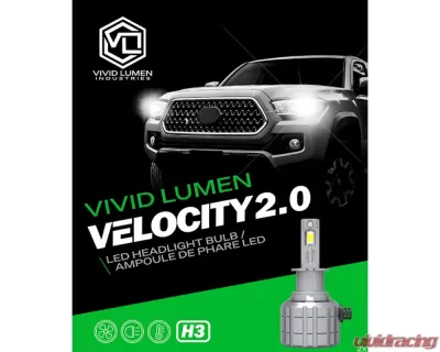 Vivid Lumen H3 Velocity 2.0 LED Headlight Bulbs (Pair) - 20009