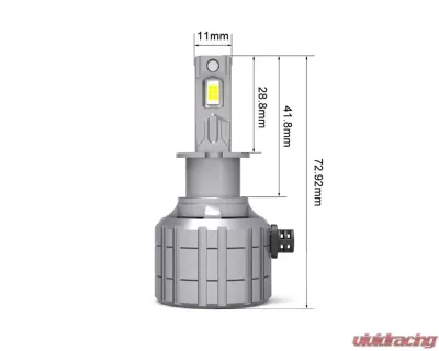 Vivid Lumen H3 Velocity 2.0 LED Headlight Bulbs (Pair) - 20009
