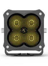 Vivid Lumen FNG 3 RR SAE 3 Inch Backlit Driving Light Pods Yellow Dot/SAE Pair                                     - 10120RB - Image 8