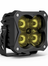 Vivid Lumen FNG 3 RR SAE 3 Inch Backlit Driving Light Pods Yellow Dot/SAE Pair                                     - 10120RB - Image 2