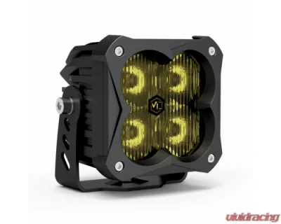 Vivid Lumen FNG 3 RR SAE 3 Inch Backlit Driving Light Pods Yellow Dot/SAE Pair - 10120RB