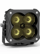 Vivid Lumen FNG 3 RR SAE 3 Inch Backlit Driving Light Pods Yellow Dot/SAE Pair                                     - 10120RB - Image 3
