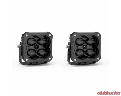 Vivid Lumen FNG 3 RR SAE 3 Inch Backlit Fog Light Pods Dot/SAE Pair - 10210RB