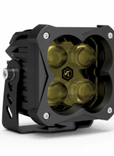 Vivid Lumen FNG 3 RR SAE 3 Inch Backlit Fog Light Pods Yellow Dot/SAE Pair                                     - 10220RB - Image 2