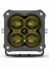 Vivid Lumen FNG 3 RR SAE 3 Inch Backlit Fog Light Pods Yellow Dot/SAE Pair                                     - 10220RB - Image 3