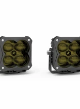 Vivid Lumen FNG 3 RR SAE 3 Inch Backlit Fog Light Pods Yellow Dot/SAE Pair                                     - 10220RB - Image 8