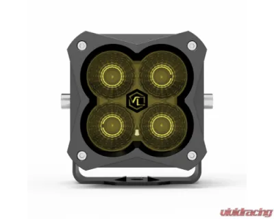 Vivid Lumen FNG 3 RR Intense 3 Inch Backlit Flood Light Pod Yellow Single - 10320RB