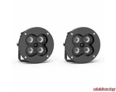 Vivid Lumen FNG 3 RR SAE 3 Inch Backlit Driving Light Pods Round Dot/SAE Pair - 11110RB
