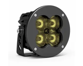 Vivid Lumen FNG 3 RR SAE 3 Inch Backlit Driving Light Pods Yellow Round DOT/SAE Pair