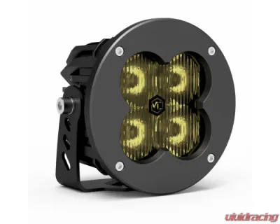 Vivid Lumen FNG 3 RR SAE 3 Inch Backlit Driving Light Pods Yellow Round DOT/SAE Pair - 11120RB
