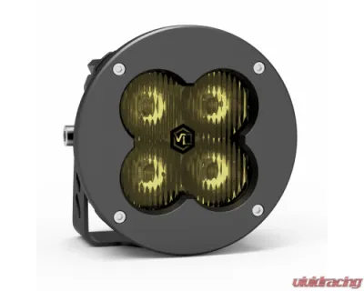 Vivid Lumen FNG 3 RR SAE 3 Inch Backlit Driving Light Pods Yellow Round DOT/SAE Pair - 11120RB