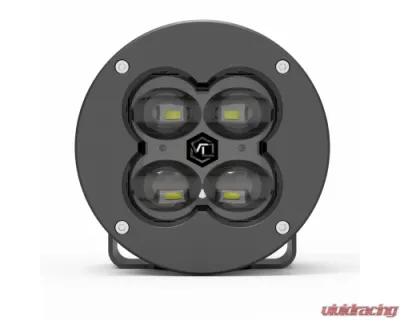 Vivid Lumen FNG 3 RR SAE 3 Inch Backlit Fog Light Pods Round Dot/SAE Pair - 11210RB