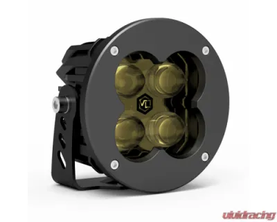 Vivid Lumen FNG 3 RR SAE 3 Inch Backlit Fog Light Pods Yellow Round Dot/SAE Pair - 11220RB