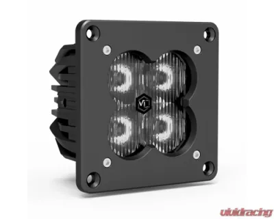 Vivid Lumen FNG 3 RR SAE 3 Inch Backlit Driving Light Pods Flush Mount DOT/SAE Pair - 12110RB