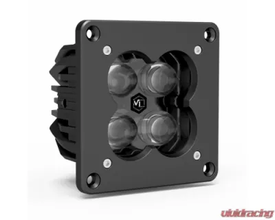 Vivid Lumen FNG 3 RR SAE 3 Inch Backlit Fog Light Pods Flush Mount DOT/SAE Pair - 12210RB