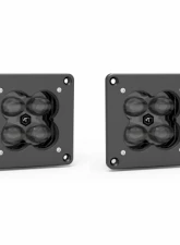 Vivid Lumen FNG 3 RR SAE 3 Inch Backlit Fog Light Pods Flush Mount DOT/SAE Pair                                     - 12210RB - Image 8