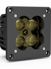 Vivid Lumen FNG 3 RR SAE 3 Inch Backlit Fog Light Pods Yellow Flush Mount DOT/SAE Pair                                     - 12220RB - Image 8