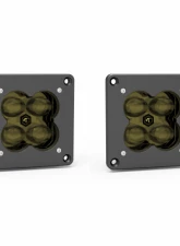 Vivid Lumen FNG 3 RR SAE 3 Inch Backlit Fog Light Pods Yellow Flush Mount DOT/SAE Pair                                     - 12220RB - Image 8