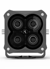 Vivid Lumen FNG 3 RR Intense 3 Inch Backlit Flood Light Pods Flush Mount Single                                     - 12310RB - Image 4