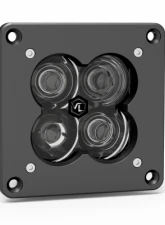 Vivid Lumen FNG 3 RR Intense 3 Inch Backlit Spot Light Pods Flush Mount Single                                     - 12410RB - Image 7