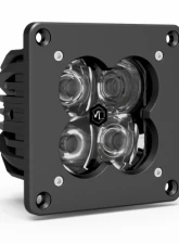 Vivid Lumen FNG 3 RR Intense 3 Inch Backlit Spot Light Pods Flush Mount Single                                     - 12410RB - Image 2