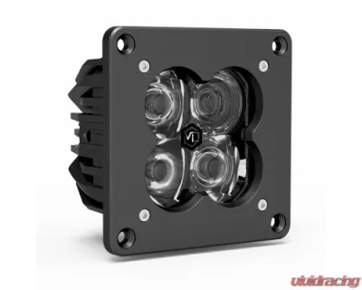 Vivid Lumen FNG 3 RR Intense 3 Inch Backlit Spot Light Pods Flush Mount Single - 12410RB