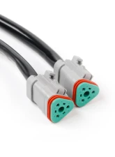 Vivid Lumen Light Bar Wire Harness Dual DT-3 Connector                                     - LBH-3RB - Image 3