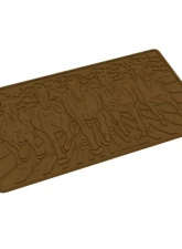 FlexTread Boot Mat Equine Scene Dark Saddle Each                                     - NGEQ00000129 - Image 2