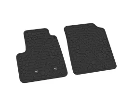 FlexTread Floor Mats Tire Tread | Scorched Earth Scene Black Chevrolet Colorado | GMC Canyon 2015-2022