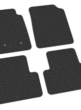 FlexTread Floor Mats Tire Tread | Scorched Earth Scene Black Chevrolet Colorado | GMC Canyon 2015-2022                                     - NGTT21000001 - Image 2
